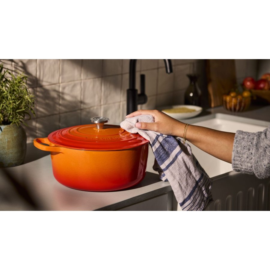 Le Creuset Signature Rund St�bejernsgryde 26 cm/5,3 L, Volcanic