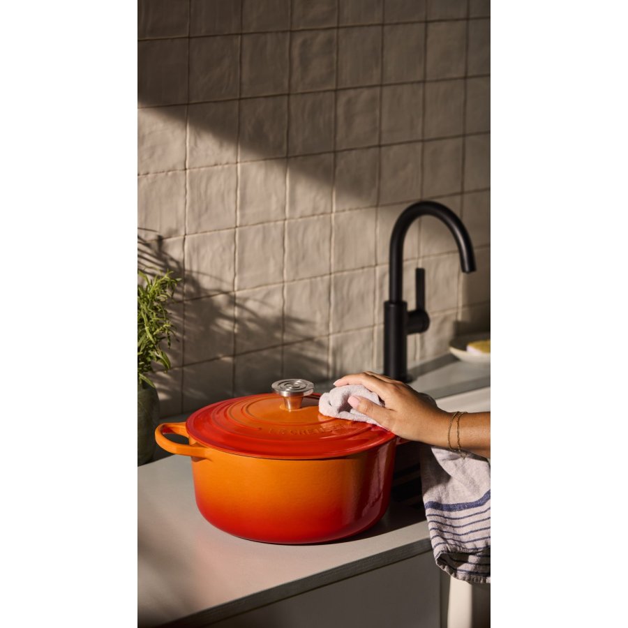 Le Creuset Signature Rund St�bejernsgryde 26 cm/5,3 L, Volcanic