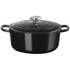 Le Creuset Signature Rund St�bejernsgryde 26 cm/5,3 L, Black