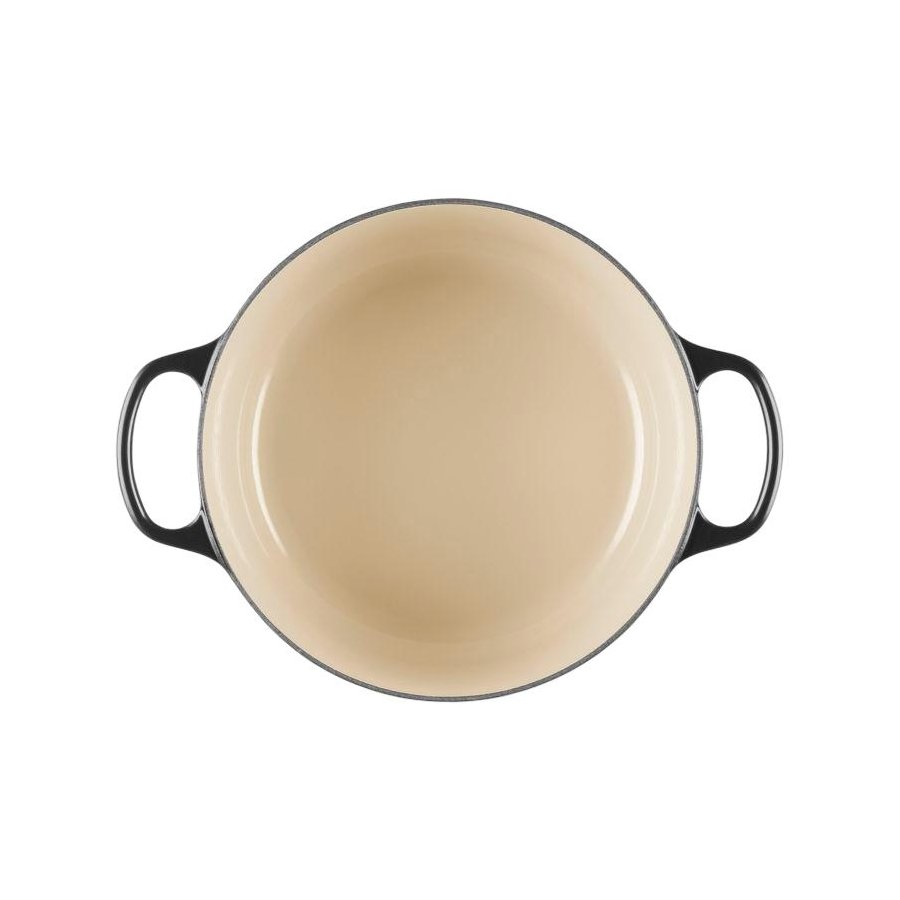 Le Creuset Signature Rund St�bejernsgryde 26 cm/5,3 L, Black