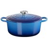 Le Creuset Signature Rund St�bejernsgryde 26 cm/5,3 L, Azure