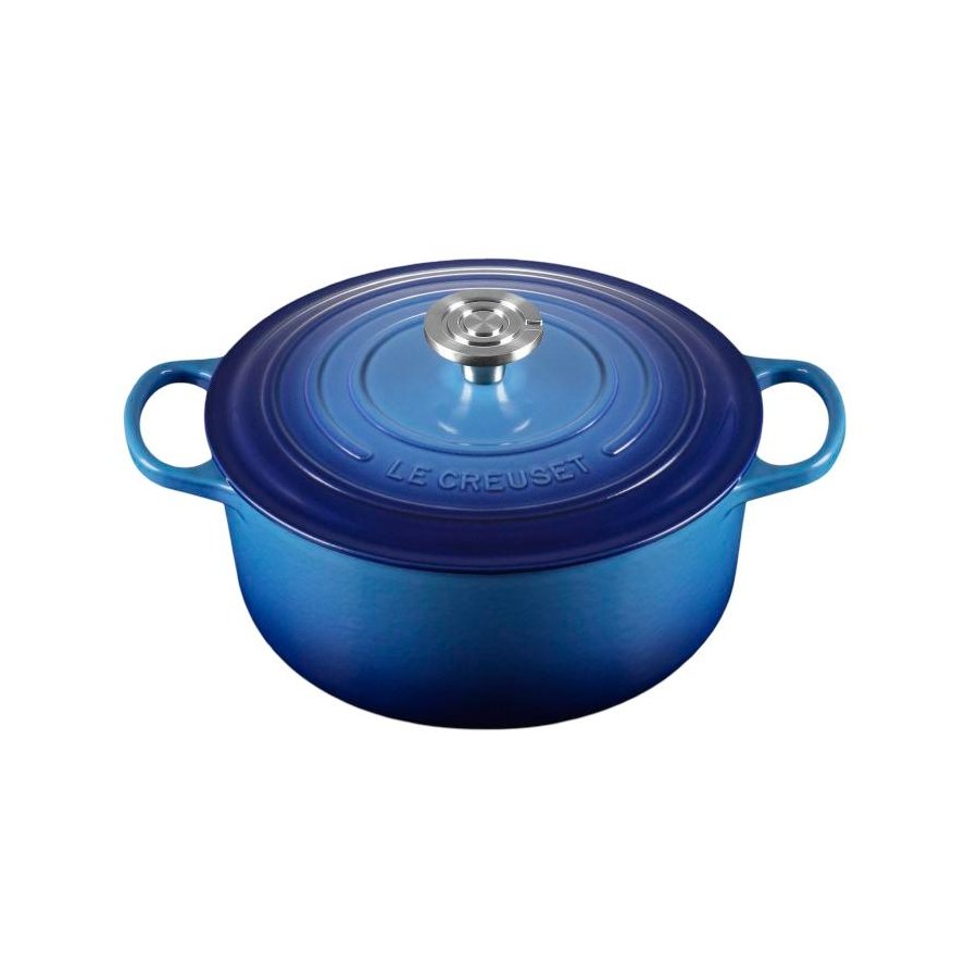 Le Creuset Signature Rund St�bejernsgryde 26 cm/5,3 L, Azure