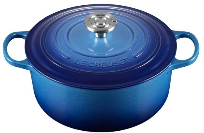 Le Creuset Signature Rund St�bejernsgryde 26 cm/5,3 L, Azure