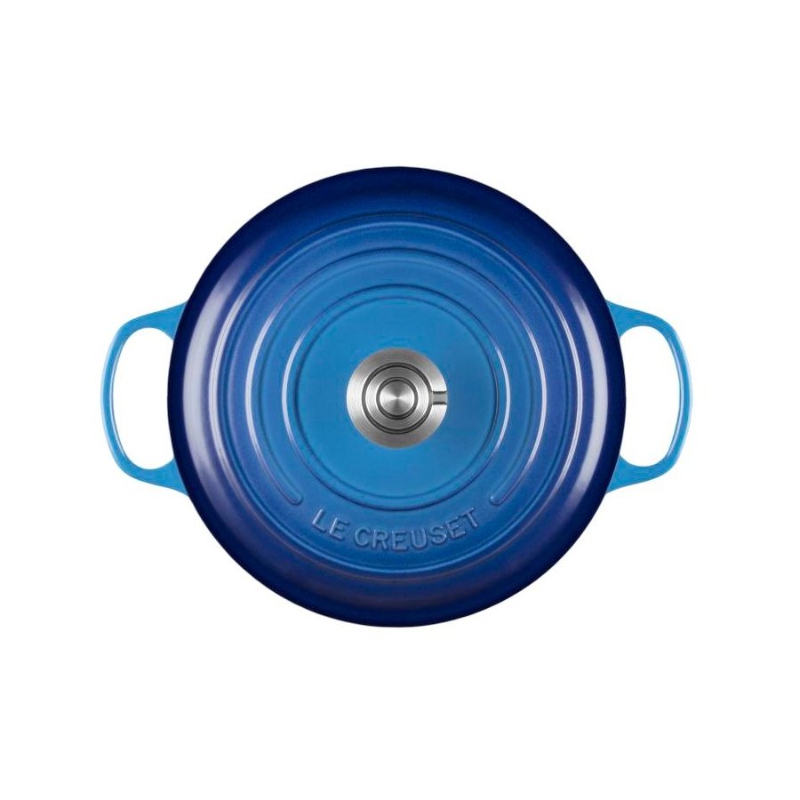 Le Creuset Signature Rund St�bejernsgryde 26 cm/5,3 L, Azure