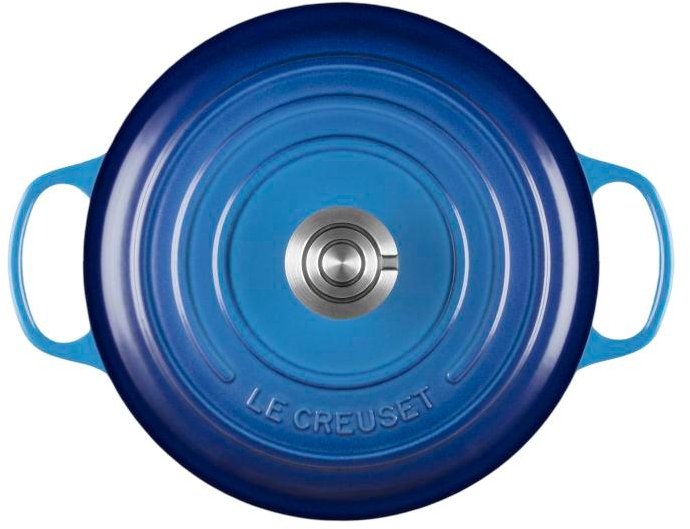 Le Creuset Signature Rund St�bejernsgryde 26 cm/5,3 L, Azure