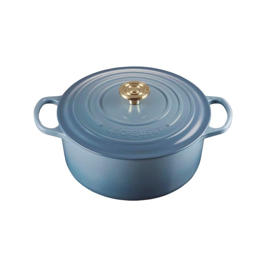 Le Creuset Signature Rund St�bejernsgryde 26 cm/5,3 L, Chambray