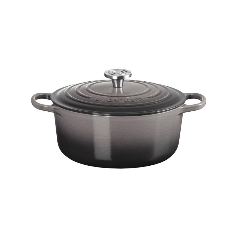 Le Creuset Signature Rund St�bejernsgryde 26 cm/5,3 L, Flint