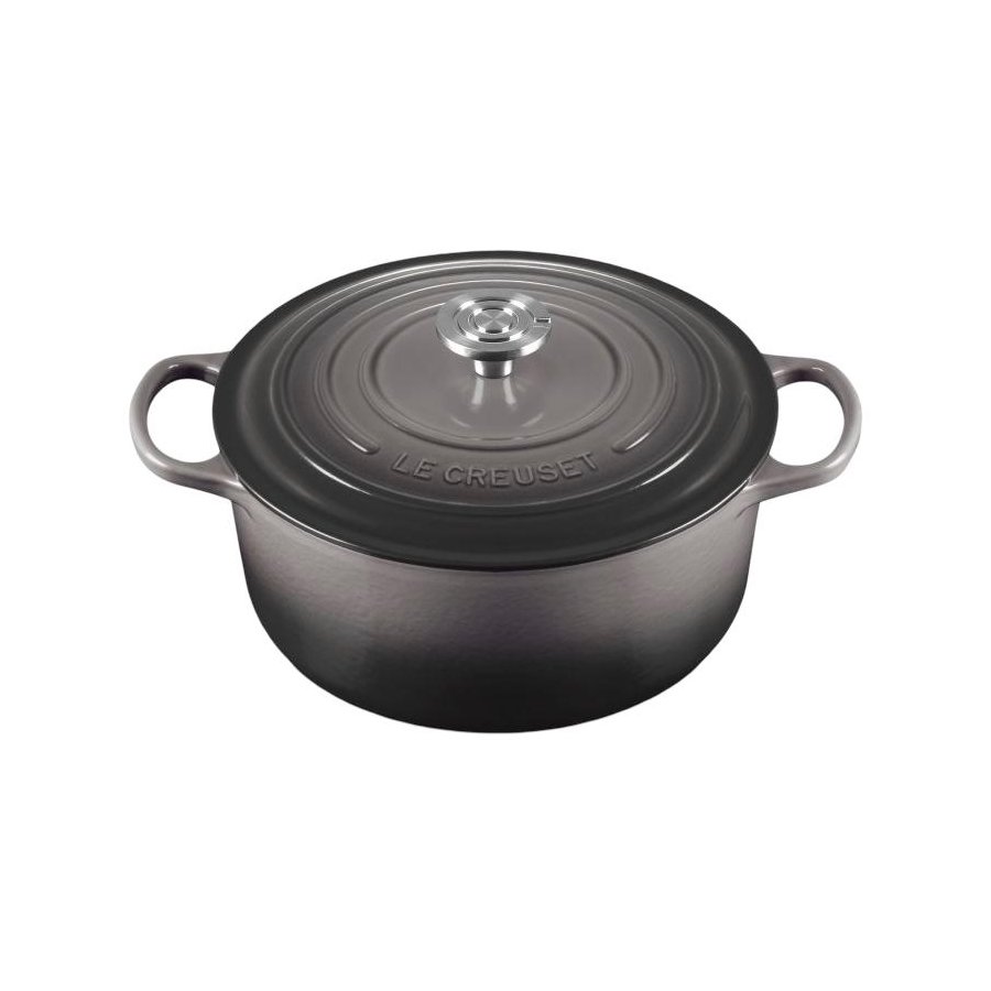 Le Creuset Signature Rund St�bejernsgryde 26 cm/5,3 L, Flint