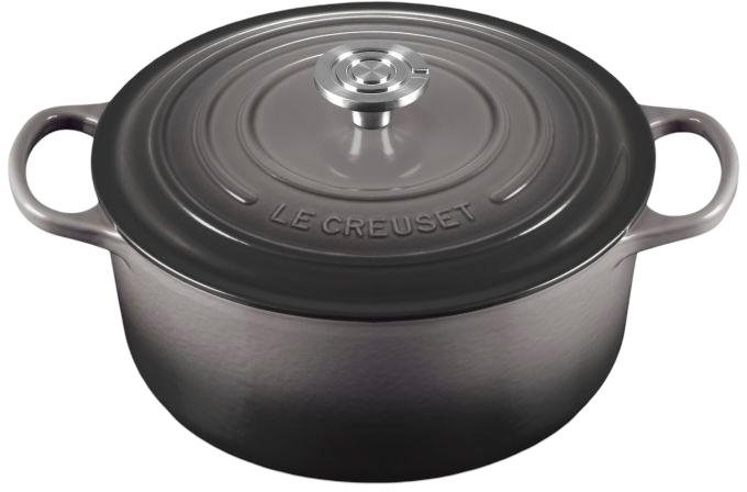 Le Creuset Signature Rund St�bejernsgryde 26 cm/5,3 L, Flint