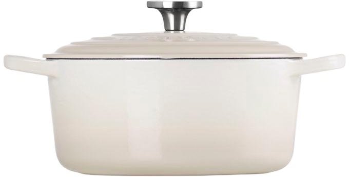 Le Creuset Signature Rund St�bejernsgryde 26 cm/5,3 L, Meringue