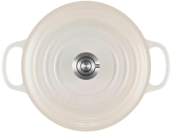 Le Creuset Signature Rund St�bejernsgryde 26 cm/5,3 L, Meringue