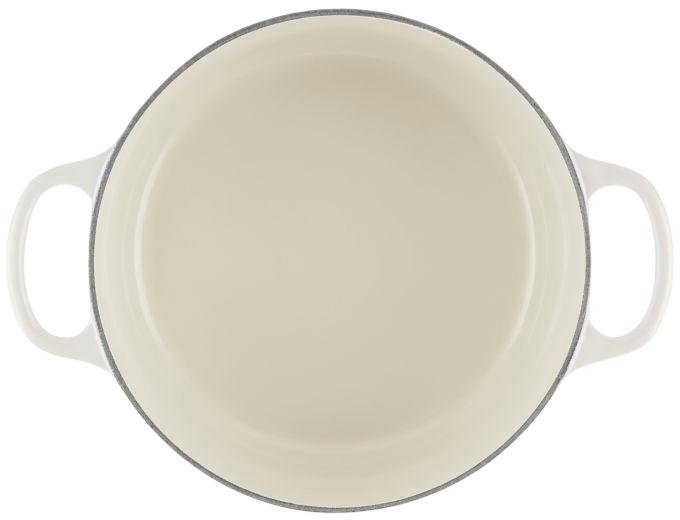 Le Creuset Signature Rund St�bejernsgryde 26 cm/5,3 L, Meringue