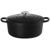 Le Creuset Signature Rund St�bejernsgryde 28 cm/6,7 L, Matte Black