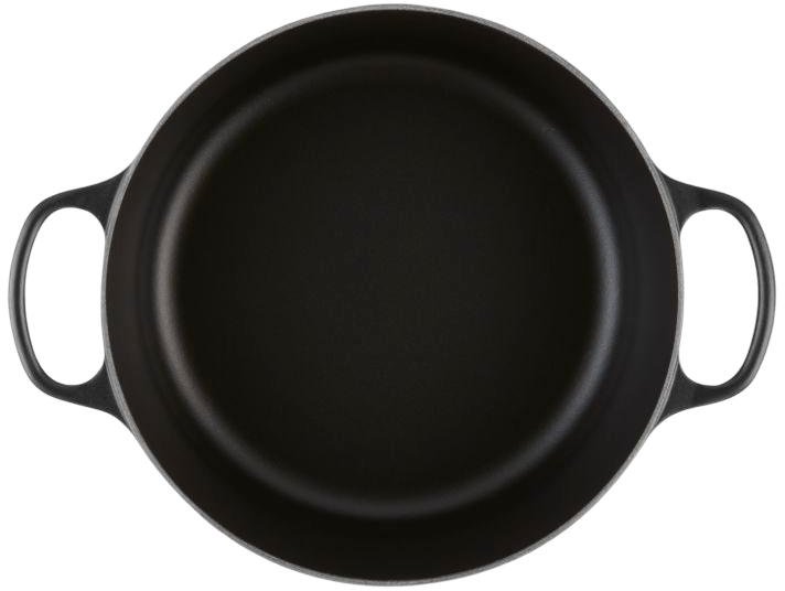 Le Creuset Signature Rund St�bejernsgryde 28 cm/6,7 L, Matte Black