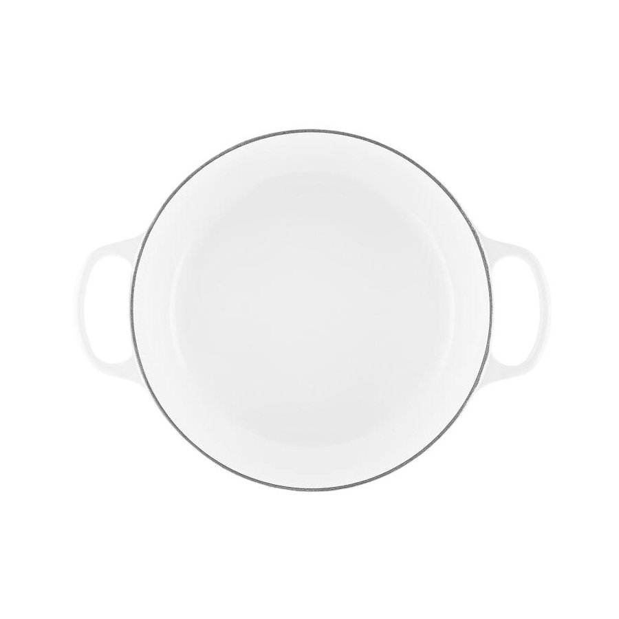 Le Creuset Signature Rund St�bejernsgryde 28 cm/6,7 L, White