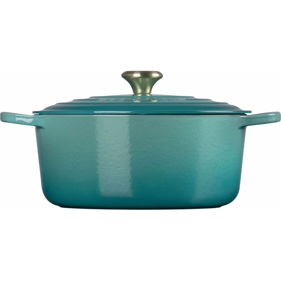 Le Creuset Signature St�bejernsgryde 28 cm/6,7 L, Bleu Riviera