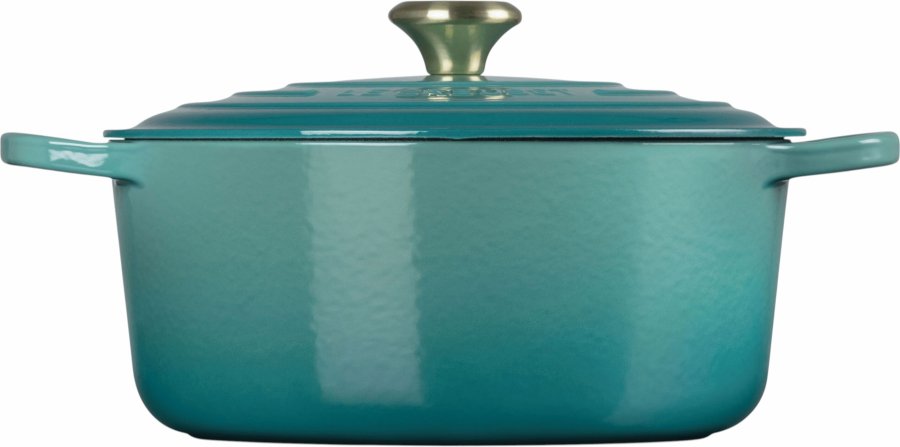 Le Creuset Signature St�bejernsgryde 28 cm/6,7 L, Bleu Riviera