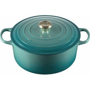 Le Creuset Signature St�bejernsgryde 28 cm/6,7 L, Bleu Riviera