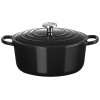 Le Creuset Signature Rund St�bejernsgryde 28 cm/6,7 L, Black