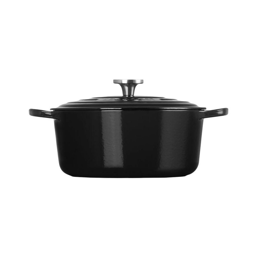 Le Creuset Signature Rund St�bejernsgryde 28 cm/6,7 L, Black