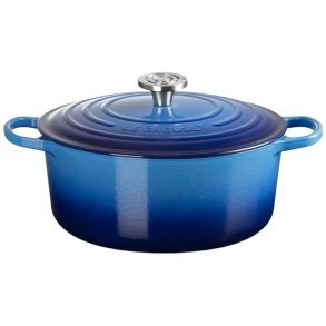 Le Creuset Signature Rund St�bejernsgryde 28 cm/6,7 L, Azure