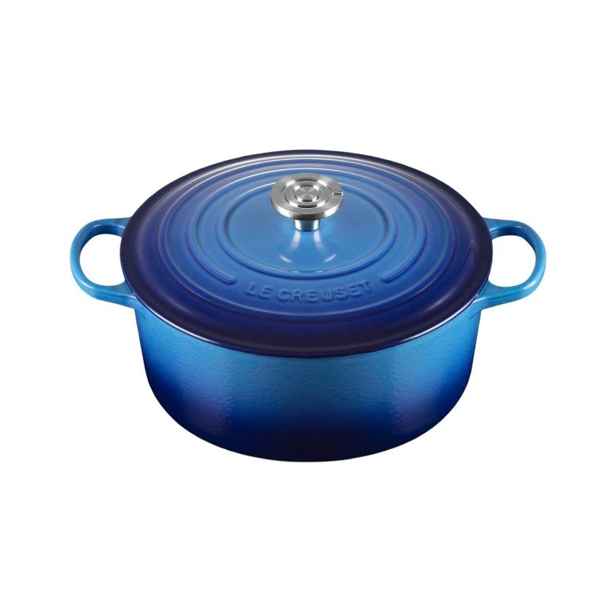 Le Creuset Signature Rund St�bejernsgryde 28 cm/6,7 L, Azure