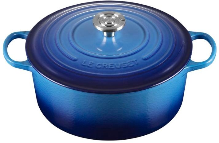 Le Creuset Signature Rund St�bejernsgryde 28 cm/6,7 L, Azure