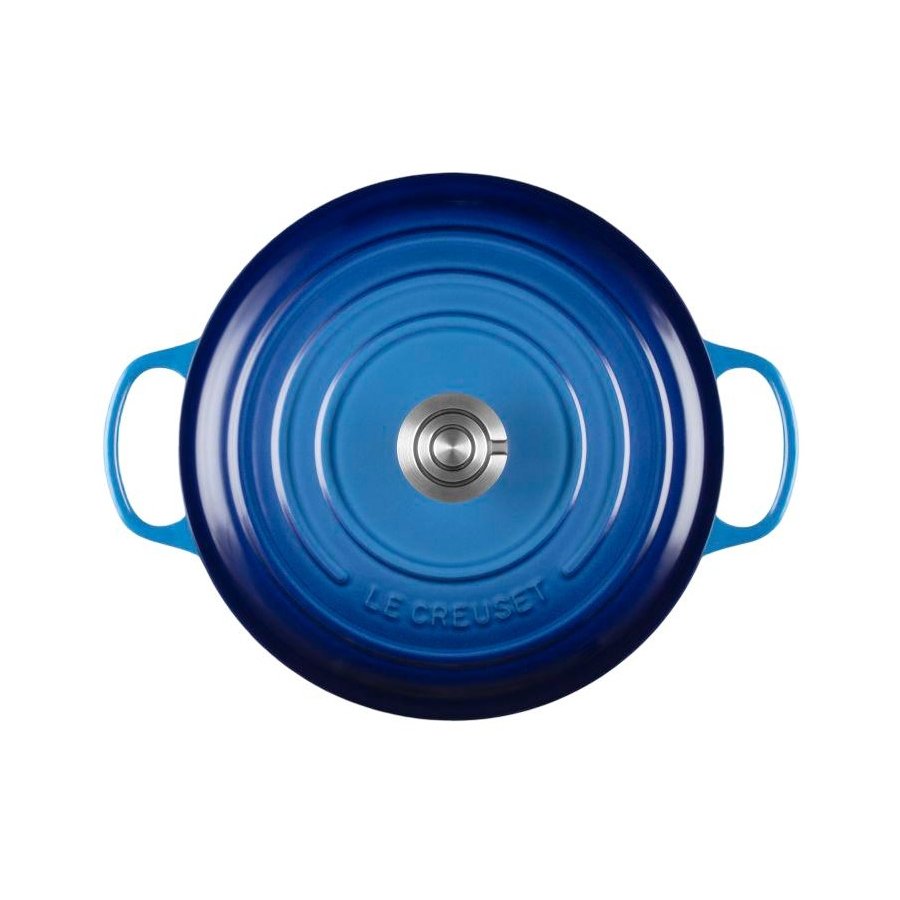Le Creuset Signature Rund St�bejernsgryde 28 cm/6,7 L, Azure