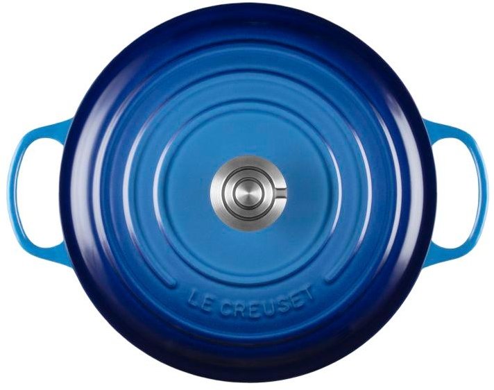 Le Creuset Signature Rund St�bejernsgryde 28 cm/6,7 L, Azure