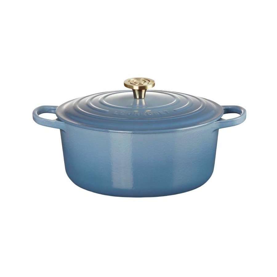 Le Creuset Signature Rund St�bejernsgryde 28 cm/6,7 L, Chambray