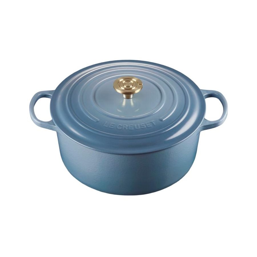 Le Creuset Signature Rund St�bejernsgryde 28 cm/6,7 L, Chambray