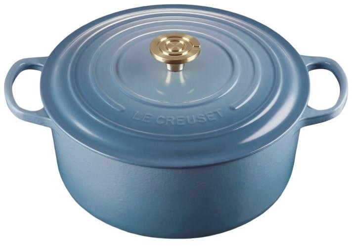 Le Creuset Signature Rund St�bejernsgryde 28 cm/6,7 L, Chambray