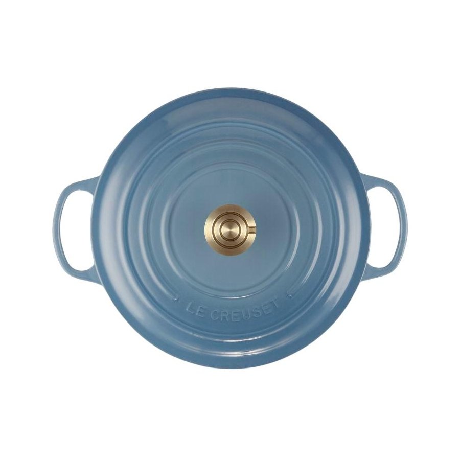 Le Creuset Signature Rund St�bejernsgryde 28 cm/6,7 L, Chambray