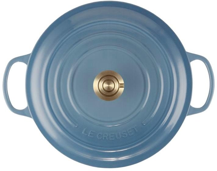 Le Creuset Signature Rund St�bejernsgryde 28 cm/6,7 L, Chambray