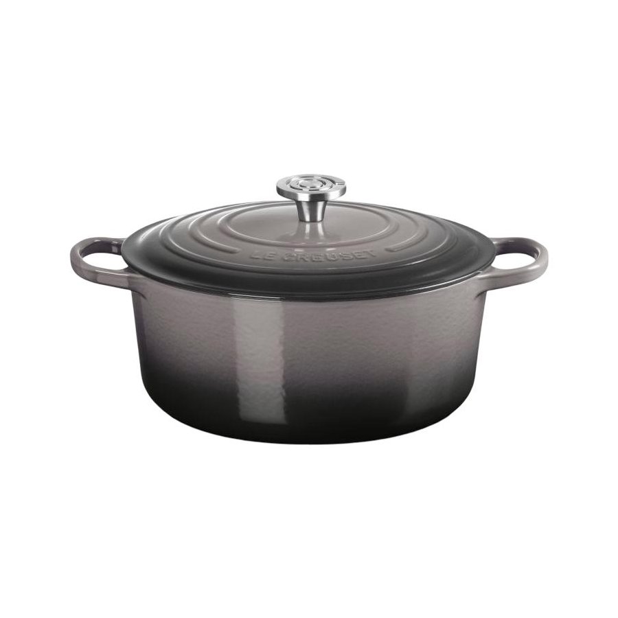 Le Creuset Signature Rund St�bejernsgryde 28 cm/6,7 L, Flint