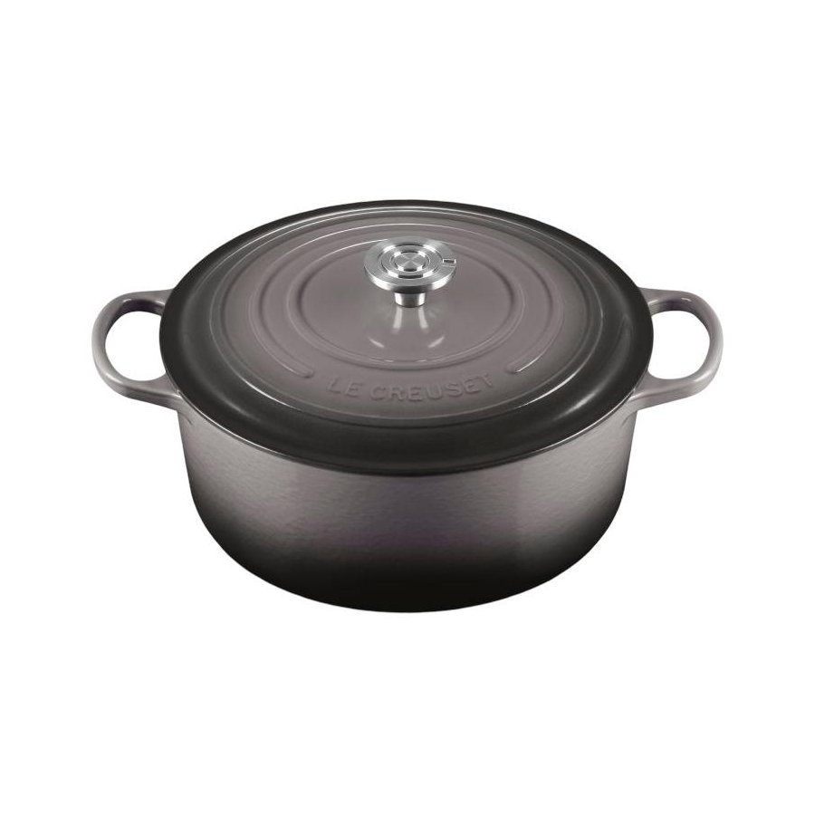 Le Creuset Signature Rund St�bejernsgryde 28 cm/6,7 L, Flint