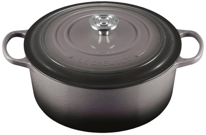 Le Creuset Signature Rund St�bejernsgryde 28 cm/6,7 L, Flint