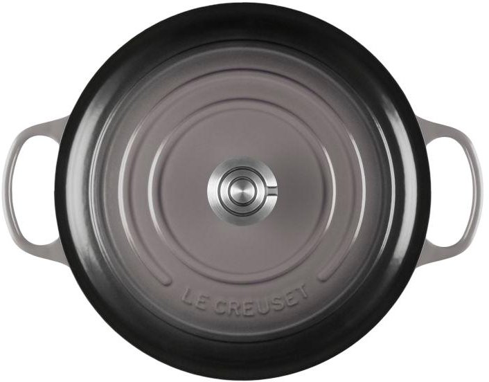 Le Creuset Signature Rund St�bejernsgryde 28 cm/6,7 L, Flint