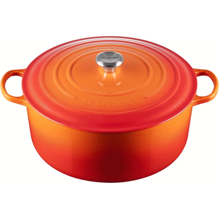 Le Creuset Signature Rund Stbejernsgryde 34 cm/12 L, Volcanic