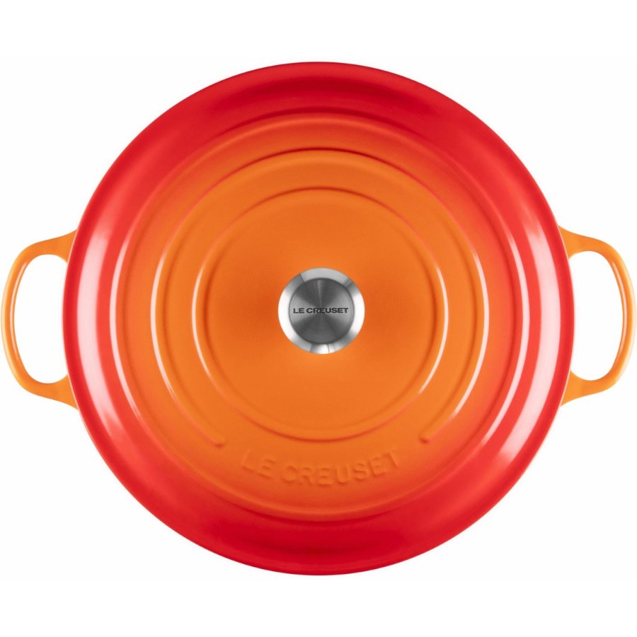 Le Creuset Signature Rund Stbejernsgryde 34 cm/12 L, Volcanic