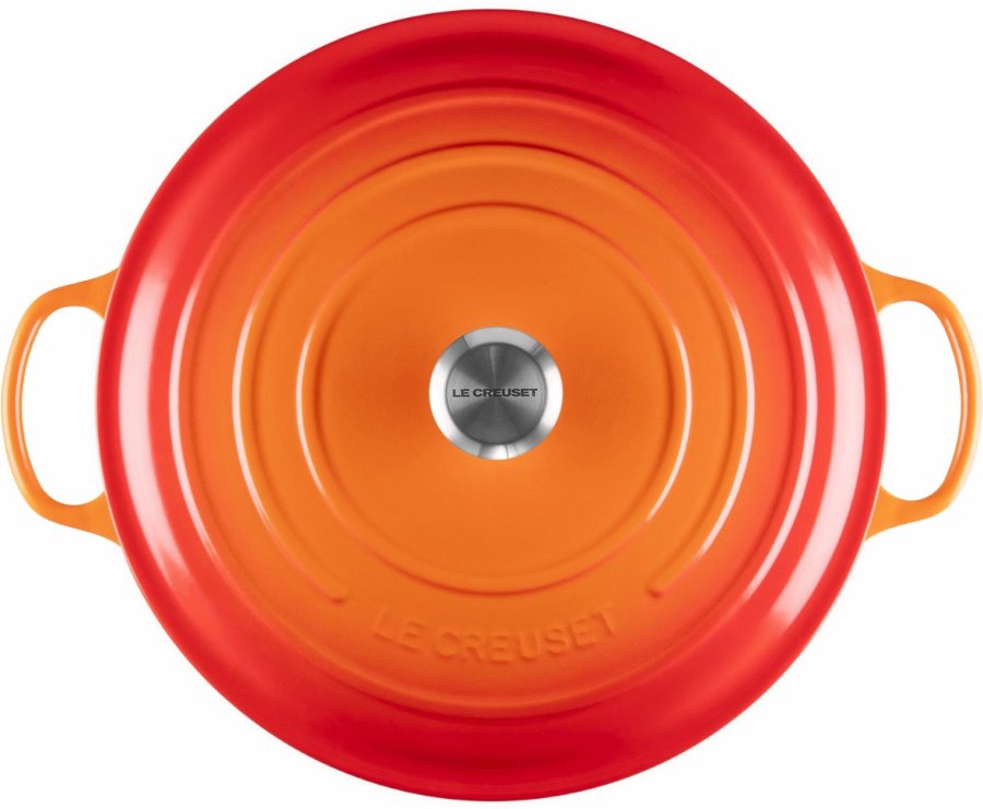 Le Creuset Signature Rund Stbejernsgryde 34 cm/12 L, Volcanic