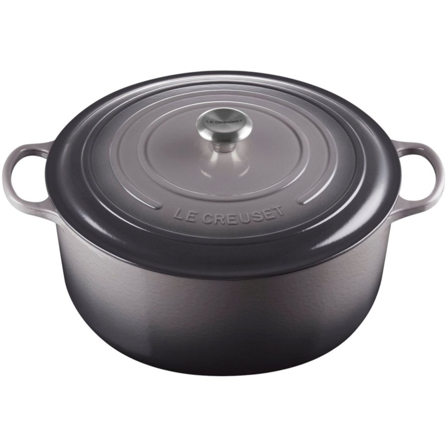 Le Creuset Signature Rund Stbejernsgryde 34 cm/12 L, Flint