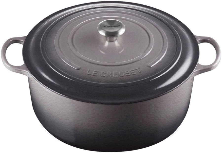 Le Creuset Signature Rund Stbejernsgryde 34 cm/12 L, Flint