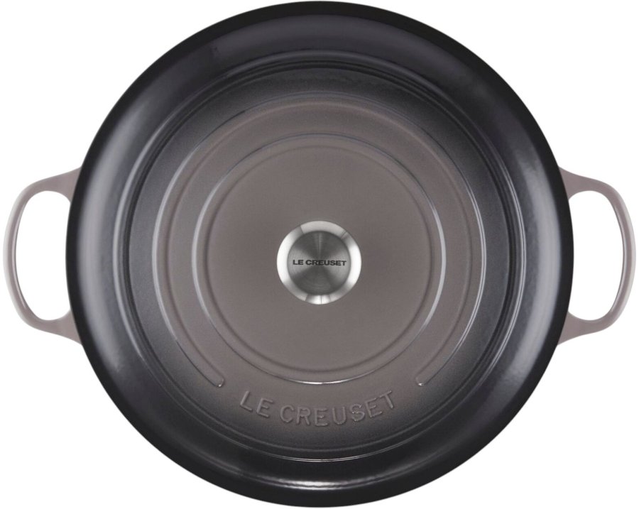 Le Creuset Signature Rund Stbejernsgryde 34 cm/12 L, Flint