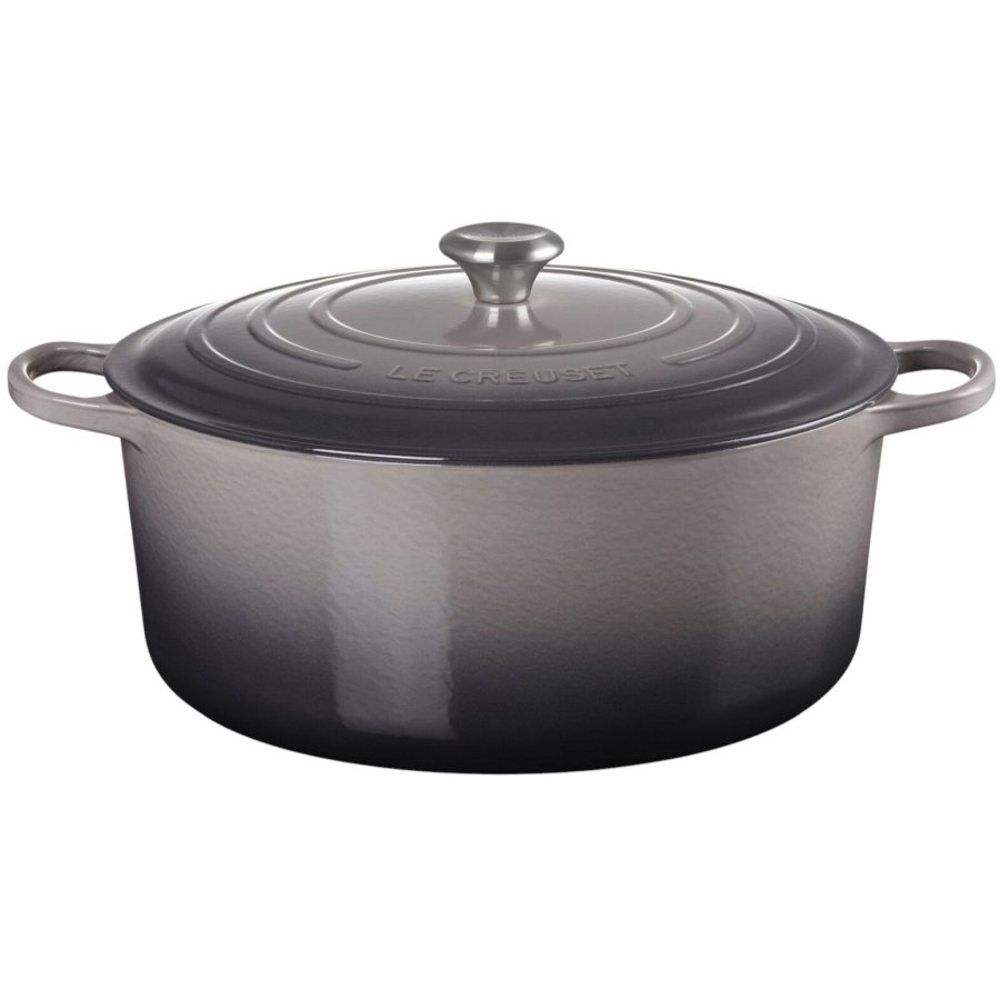 Le Creuset Signature Rund Stbejernsgryde 34 cm/12 L, Flint