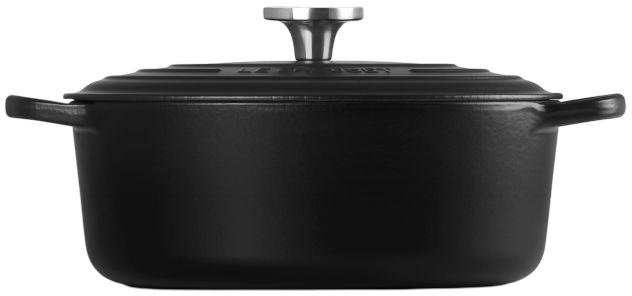 Le Creuset Signature Oval St�bejernsgryde 27 cm/4,1 L, Matte Black