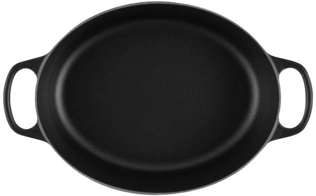 Le Creuset Signature Oval St�bejernsgryde 27 cm/4,1 L, Matte Black