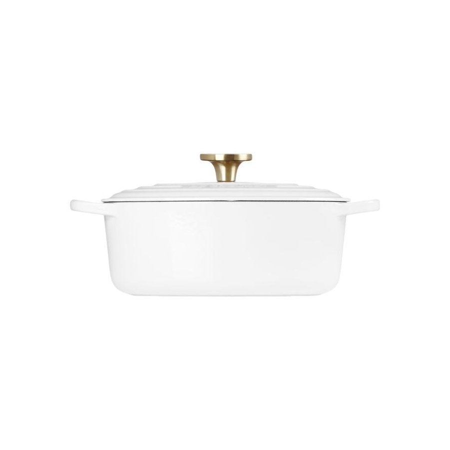 Le Creuset Signature Oval St�bejernsgryde 27 cm/4,1 L, White