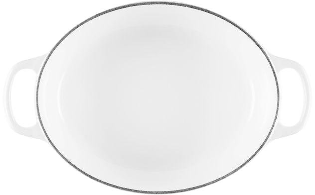 Le Creuset Signature Oval St�bejernsgryde 27 cm/4,1 L, White