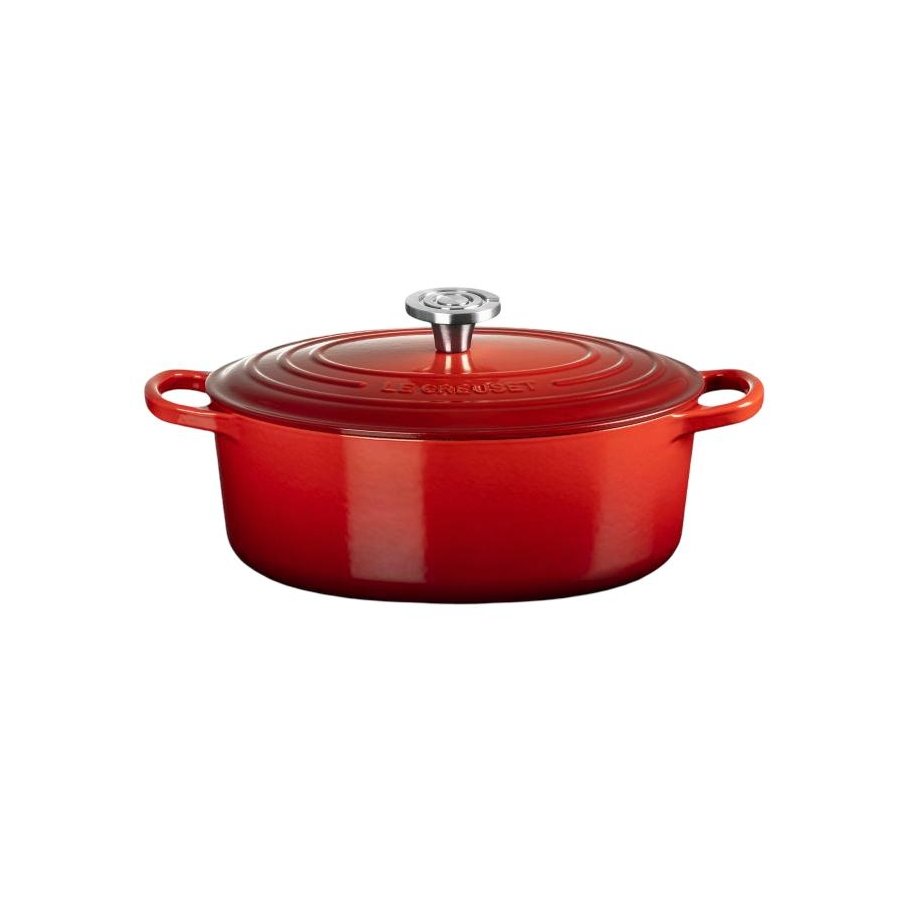 Le Creuset Signature Oval St�bejernsgryde 27 cm/4,1 L, Cerise